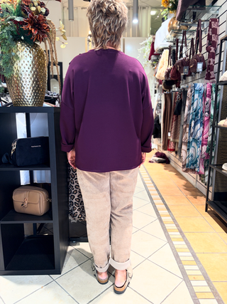 Sweater Cindy - Aubergine