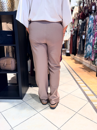 Stretch Broek Nadine - Taupe