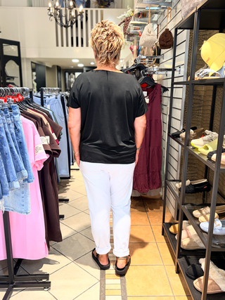 Oversized Shirt Stella - Zwart