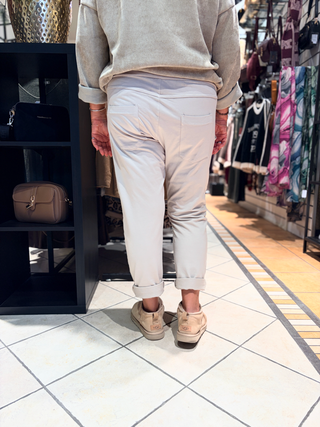 Wendy Trendy Jog Pants - Beige