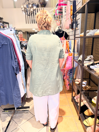 Tuniek / Blouse Patty Army Groen