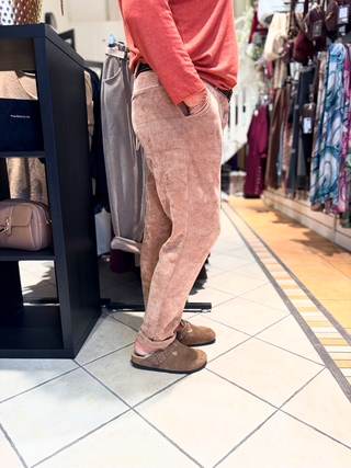 Rib Broek Ellen - Cognac