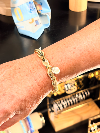 Armband Fish - Goud