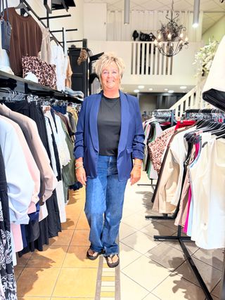 Oversized Blazer Joyce - Donker Blauw