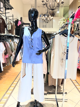 Top Sofie - Jeans blauw