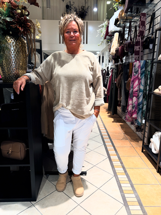 Wendy Trendy Jog Pants - Wit