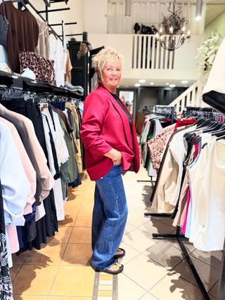 Oversized Blazer Joyce - Bordeaux