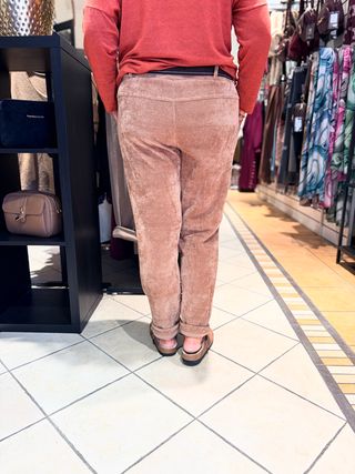 Rib Broek Ellen - Cognac