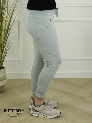 Wendy Trendy Jog Pants - Licht Grijs