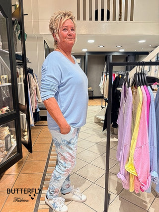 Top Elly - Licht Blauw