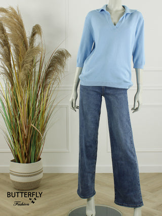 Top Stacey - Licht Blauw