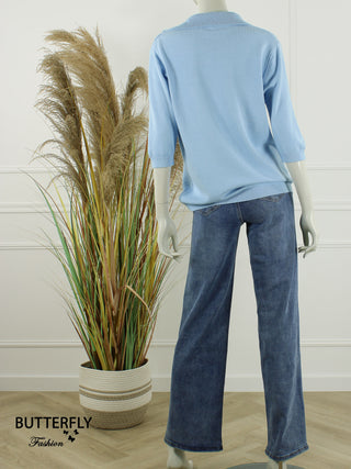 Top Stacey - Licht Blauw