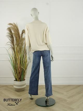 Top Stacey - Licht Beige