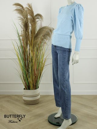 Top/Trui Tess - Licht Blauw