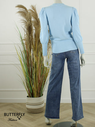 Top/Trui Tess - Licht Blauw