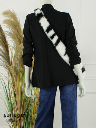 Tas Faux Fur - Zebra