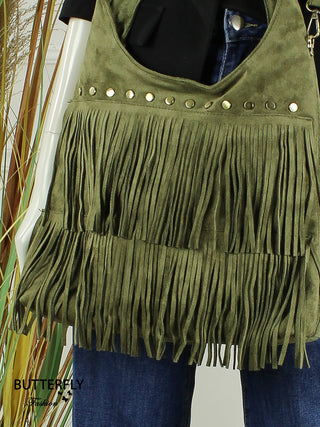 Tas Claudia - Army Groen