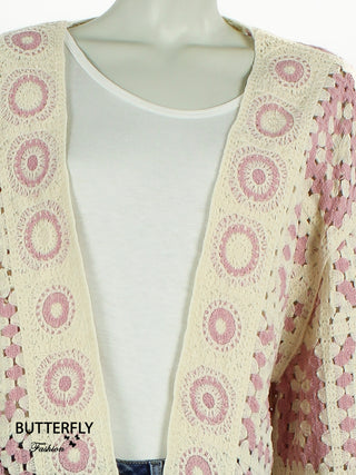 Gehaakt Vest Rosa