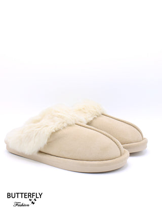 Pantoffel Cozy - Licht Beige