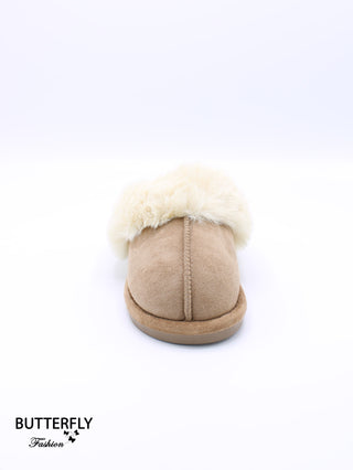 Pantoffel Cozy - Taupe
