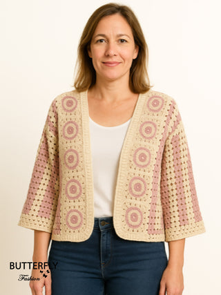 Gehaakt Vest Rosa