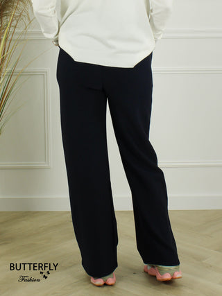 Stretch Broek Melissa Navy