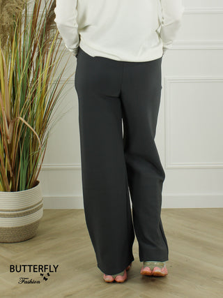 Stretch Broek Melissa Grijs