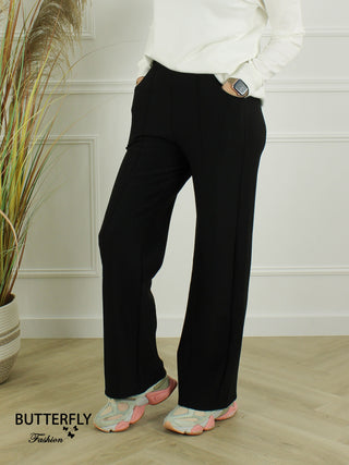 Stretch Broek Melissa Zwart