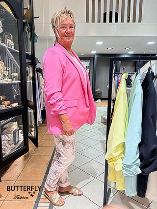 Oversized Blazer Joyce - Roze