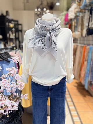 Sjaal Joy - Licht Grijs