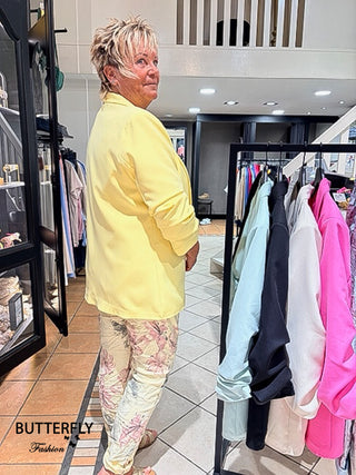 Oversized Blazer Joyce - Geel