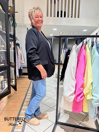 Oversized Blazer Joyce - Zwart