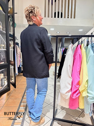 Oversized Blazer Joyce - Zwart