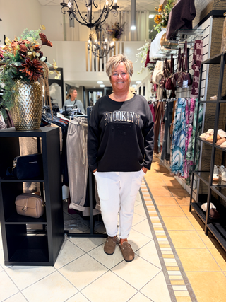 Sweater Brooklyn - Zwart
