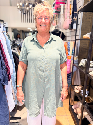 Tuniek / Blouse Patty Army Groen