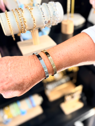 Armbad Grazie - Goud 6mm