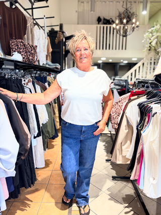 Top Judy  Off White