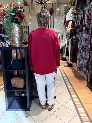 Sweater Brooklyn - Bordeaux