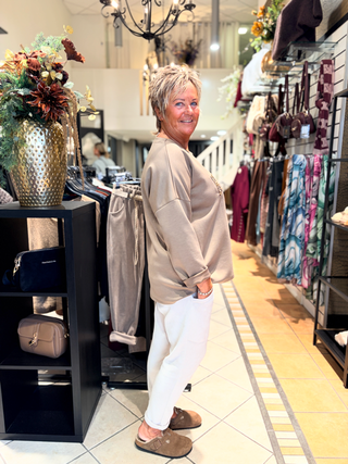 Sweater Brooklyn - Taupe