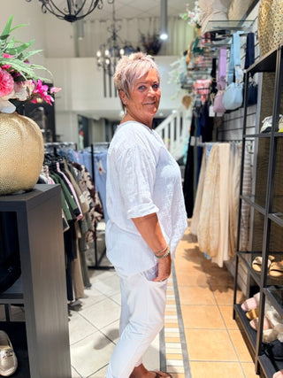 Blouse Amy - Wit