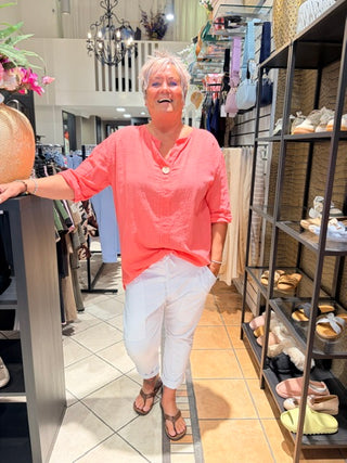 Blouse Amy - Koraal