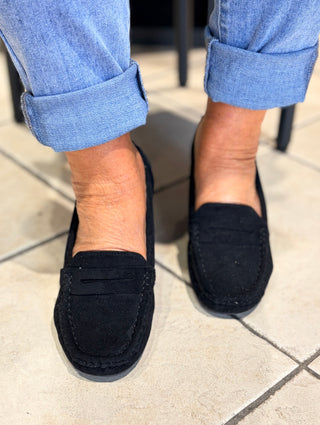 Moccasin Nora - Zwart