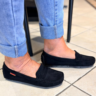 Moccasin Nora - Zwart