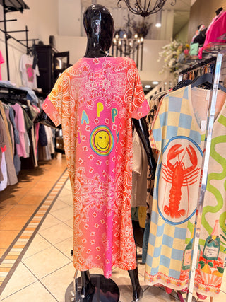 Jurk Shiny - Roze