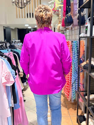 Oversized Blazer Joyce - Magenta