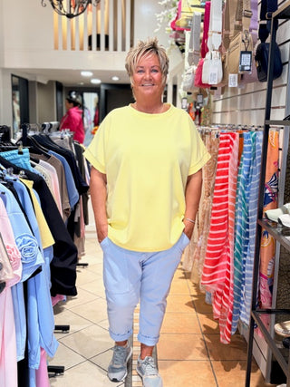 Sweater Celia - Geel