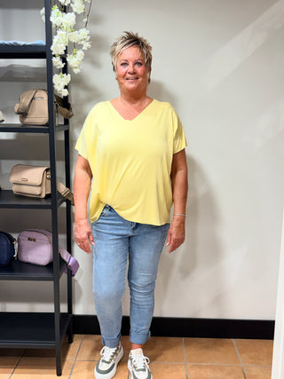 Oversized Shirt Stella - Geel