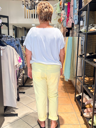 Wendy Trendy Jog Pants - Geel