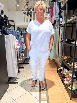 Wendy Trendy Jog Pants - Wit