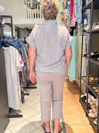 Blouse Silvy - Taupe